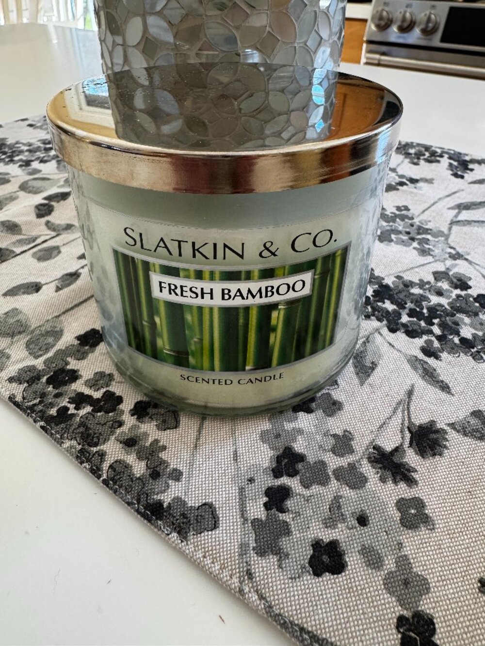 Bath & Body Works Fresh Bamboo 14.5 ounce 3-wick candle